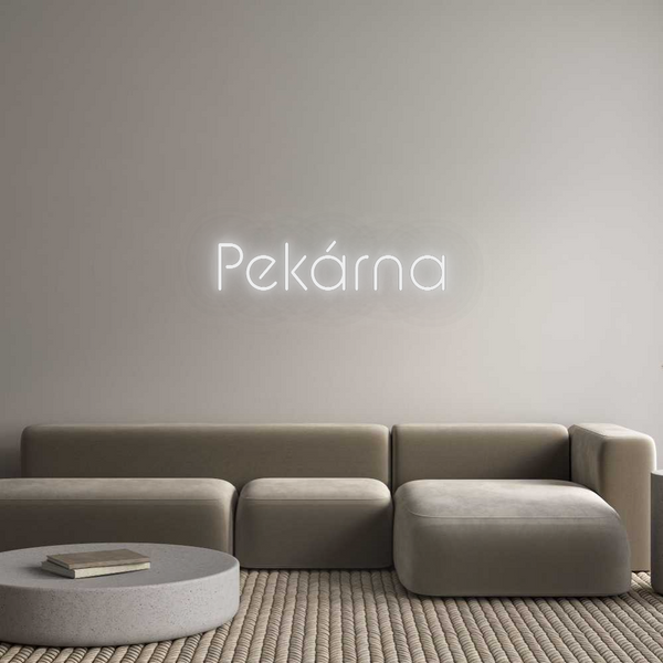 Neon na míru: Pekárna