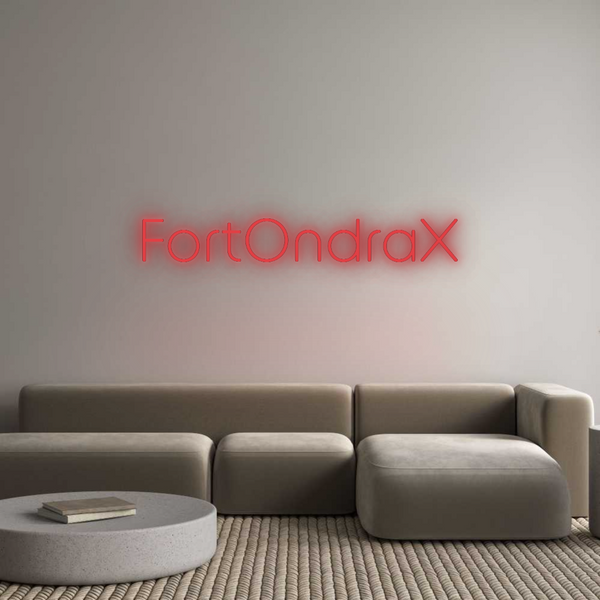 Neon na míru: FortOndraX