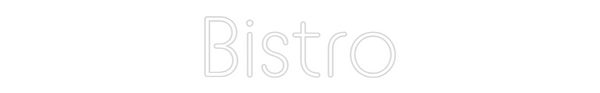 Neon na míru: Bistro