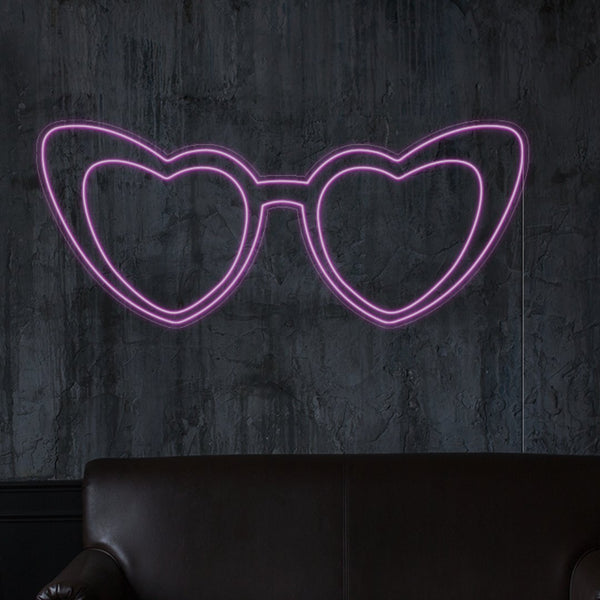 LED Neon 'Brýle'