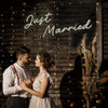 LED Neon 'Just married'