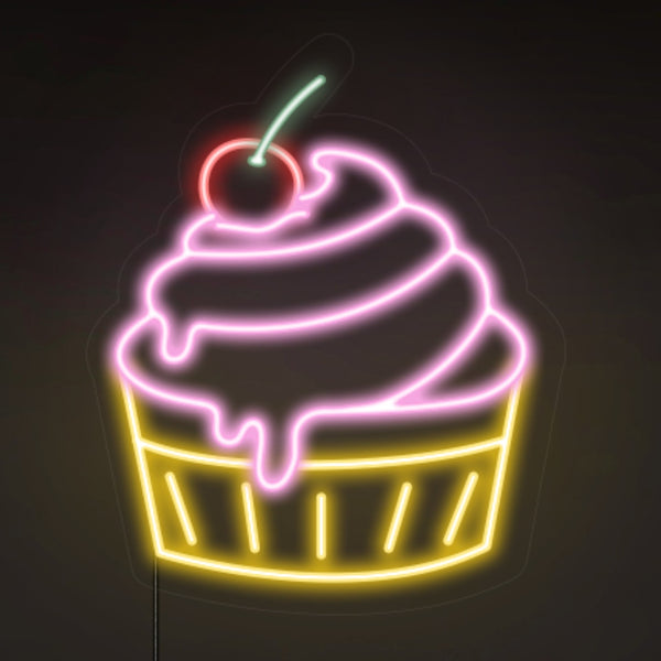 LED NEON - Cukrárna dort 'cupcake'