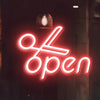 LED Neon - Nůžky 'Open'