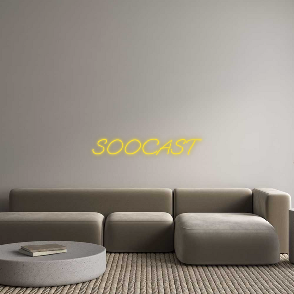Neon na míru: SOOCAST